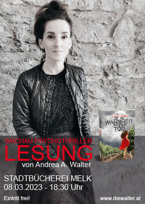 Flyer A6 Lesung Melk für WEB