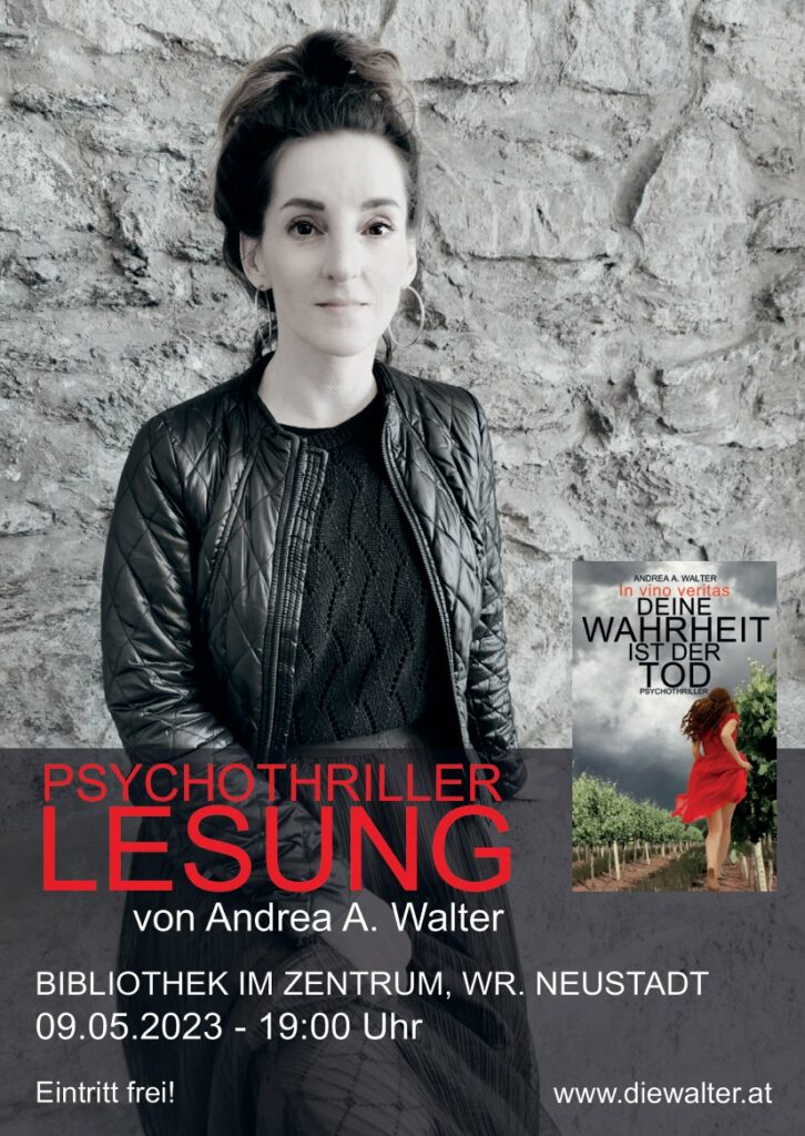 Flyer A6 Lesung Neustadt