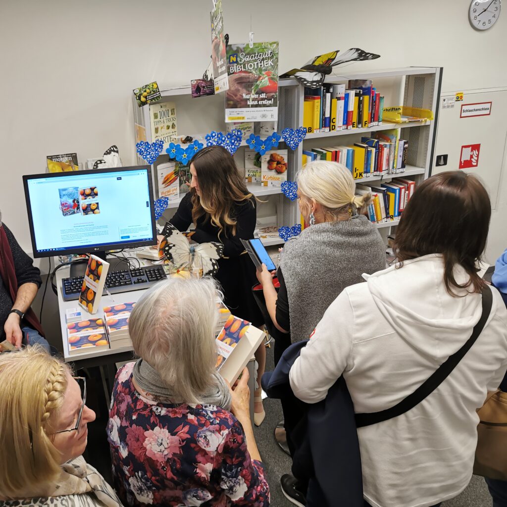 Bibliothek im Zentrum Andrea A. Walter und Fanny Svoboda